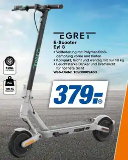 expert Techno Land EGRET E-Scooter Ey! 3 Angebot