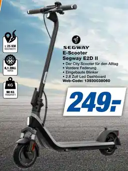 expert Techno Land SEGWAY E-Scooter Segway E2D II Angebot