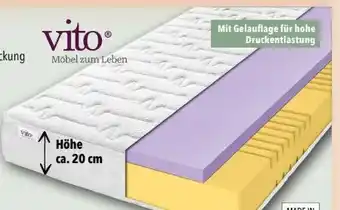 Schaffrath Vito Kaltschaummatratze Sensio Star Angebot