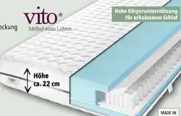 Schaffrath Vito 7-Zonen Taschenfederkernmatratze Sensio Perfect Angebot