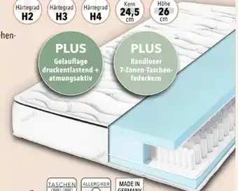 Schaffrath Seaqual Matratze Paros TFK Gel Angebot