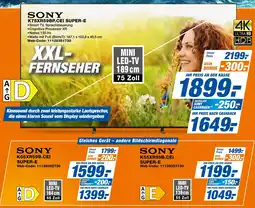 expert Techno Land SONY K75XR59BP.CEI SUPER-E Angebot