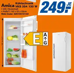 expert Techno Land Amica Kühlschrank VKS 354 130 W Angebot