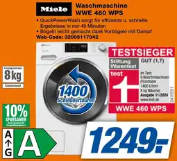 expert Techno Land Miele Waschmaschine WWE 460 WPS Angebot