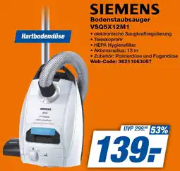 expert Techno Land SIEMENS Bodenstaubsauger VSQ5X12M1 Angebot
