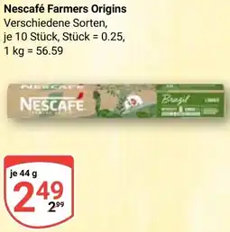 Globus Nescafé Farmers Origins Angebot
