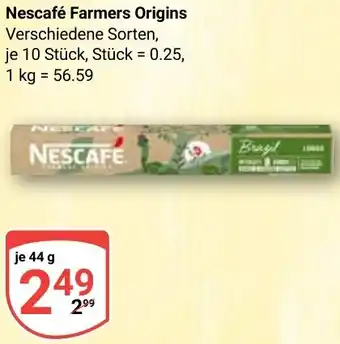 Globus Nescafé Farmers Origins Angebot