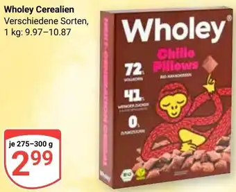 Globus Wholey Cerealien Angebot
