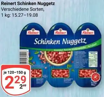 Globus Reinert Schinken Nuggetz Angebot