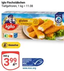 Globus Iglo Fischstäbchen Angebot