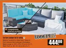 V Baumarkt Garten Lounge Set 6-teilig Angebot