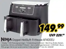 MEDIMAX NINJA Doppel-Heißluft-Fritteuse AF400EU Angebot
