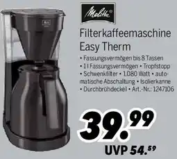 MEDIMAX Melitta Filterkaffeemaschine Easy Therm Angebot