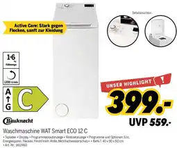 MEDIMAX Bauknecht Waschmaschine WAT Smart ECO 12 C Angebot
