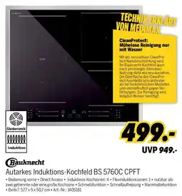 MEDIMAX Bauknecht Autarkes Induktions-Kochfeld BS 5760C CPFT Angebot
