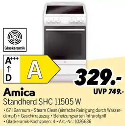 MEDIMAX Amica Standherd SHC 11505 W Angebot