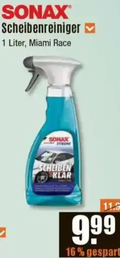 V Baumarkt SONAX Scheibenreiniger Angebot