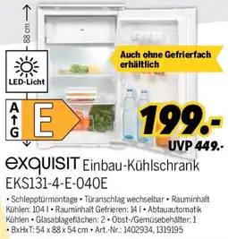 MEDIMAX Exquisit Einbau-Kühlschrank EKS131-4-E-040E Angebot