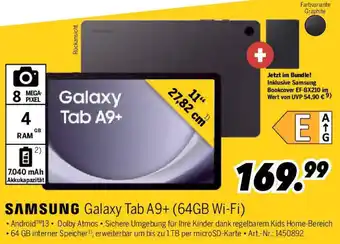 MEDIMAX SAMSUNG Galaxy Tab A9+ (64GB Wi-Fi) Angebot