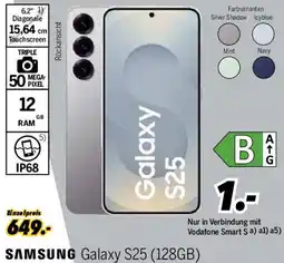 MEDIMAX SAMSUNG Galaxy S25 (128GB) Angebot