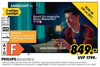 MEDIMAX PHILIPS 550LED759/12 Angebot