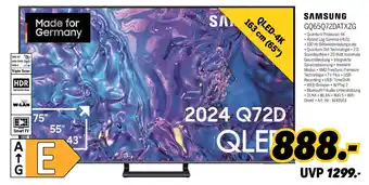 MEDIMAX SAMSUNG GQ65Q72DATXZG Angebot