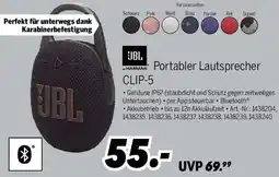 MEDIMAX JBL Portabler Lautsprecher CLIP-5 Angebot