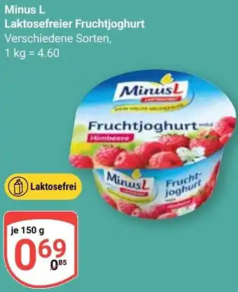Globus Minus L Laktosefreier Fruchtjoghurt Angebot