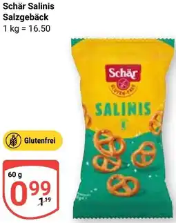 Globus Schär Salinis Salzgebäck Angebot