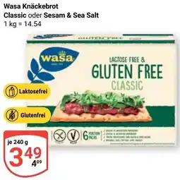 Globus Wasa Knäckebrot Classic oder Sesam & Sea Salt Angebot