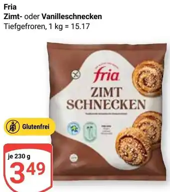 Globus Fria Zimt- oder Vanilleschnecken Angebot
