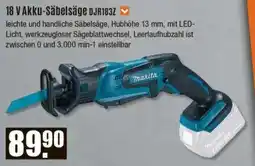 V Baumarkt Makita 18 V Akku-Säbelsäge DJR183Z Angebot