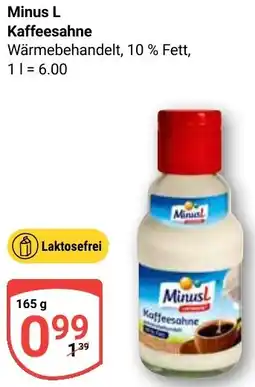 Globus Minus L Kaffeesahne Angebot