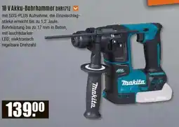 V Baumarkt Makita 18 V Akku-Bohrhammer DHR171Z Angebot