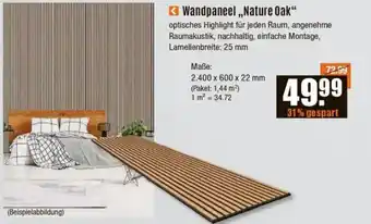 V Baumarkt Wandpaneel „Nature Oak“ Angebot