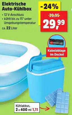 Thomas Philipps Elektrische Auto-Kühlbox Angebot