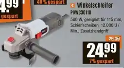 V Baumarkt Winkelschleifer POWC30110 Angebot