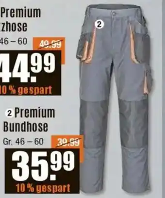 V Baumarkt 2 Premium Bundhose Angebot