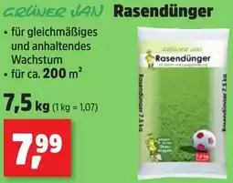 Thomas Philipps GRÜNER JAN Rasendünger Angebot