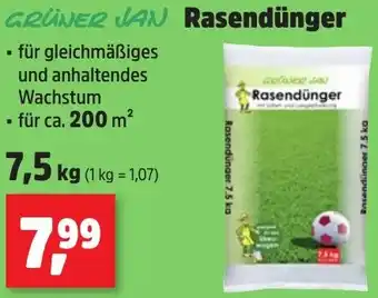 Thomas Philipps GRÜNER JAN Rasendünger Angebot