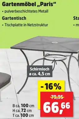 Thomas Philipps Gartentisch Angebot