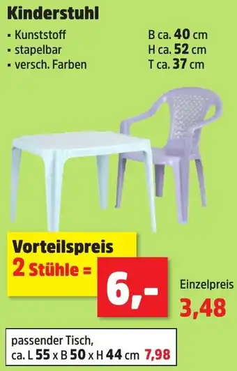Thomas Philipps Kinderstuhl Angebot