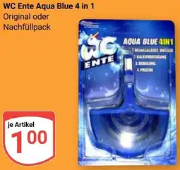 Globus WC Ente Aqua Blue 4 in 1 Angebot