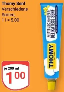 Globus Thomy Senf Angebot