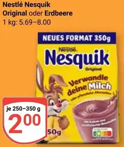 Globus Nestlé Nesquik Original oder Erdbeere Angebot