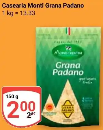 Globus Casearia Monti Grana Padano Angebot