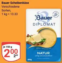 Globus Bauer Scheibenkäse Angebot
