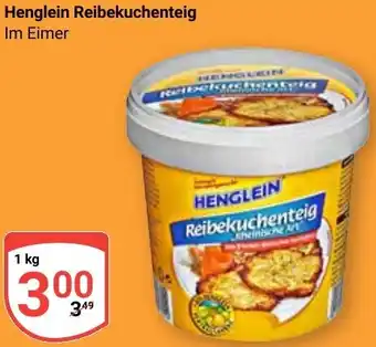Globus Henglein Reibekuchenteig Angebot