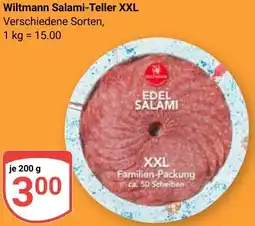 Globus Wiltmann Salami-Teller XXL Angebot