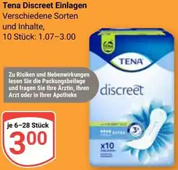 Globus Tena Discreet Einlagen Angebot